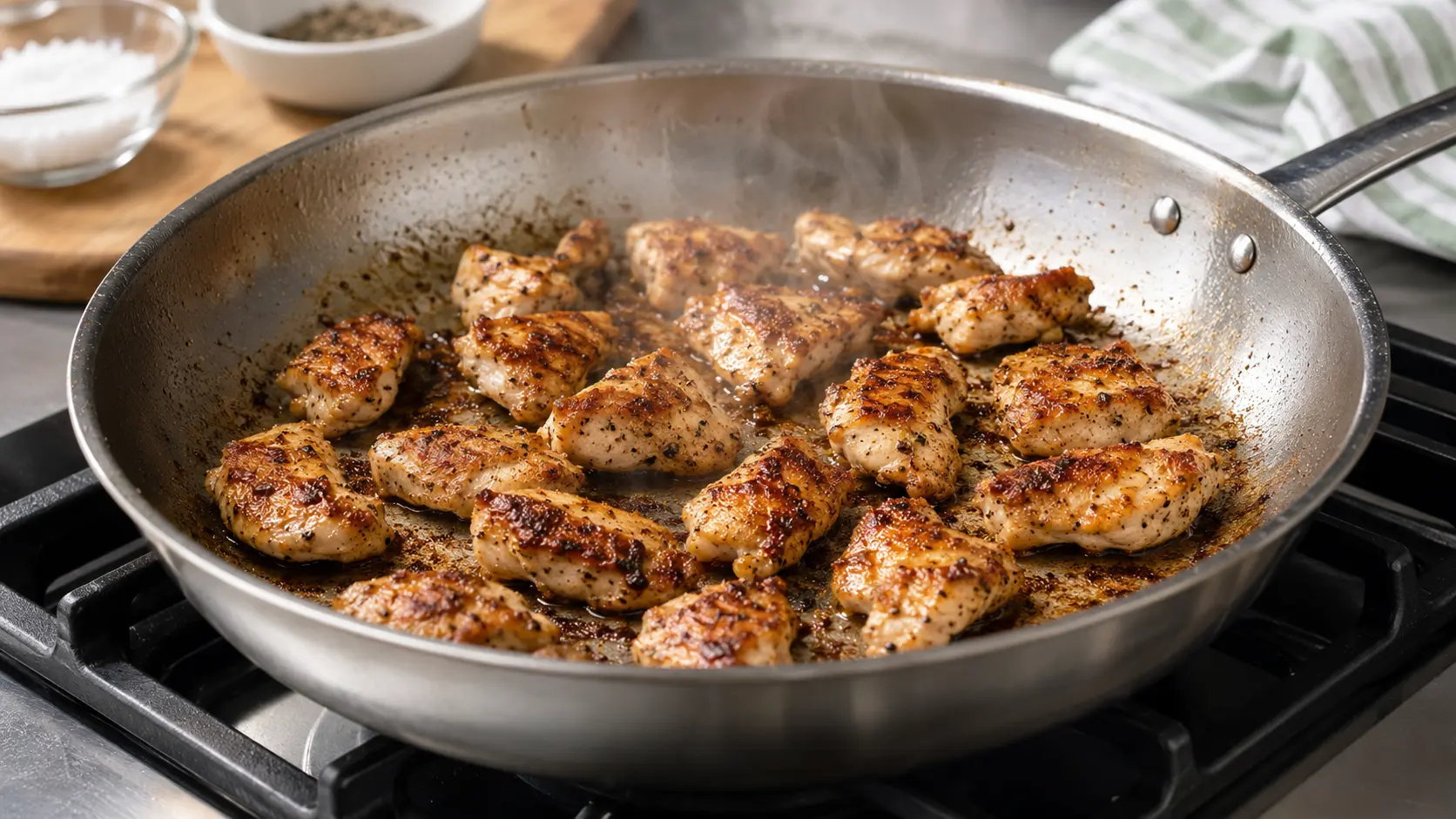 Why Overcrowding Your Pan Ruins Browning (and How to Fix It)