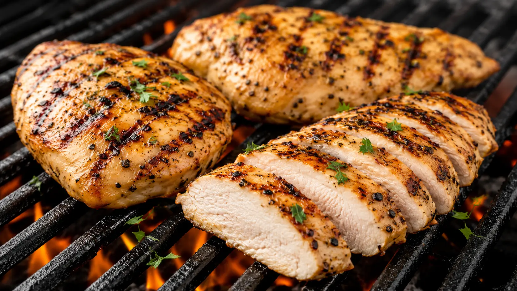 Juicy Grilled Chicken Breast: Easy Method, Time Temperature
